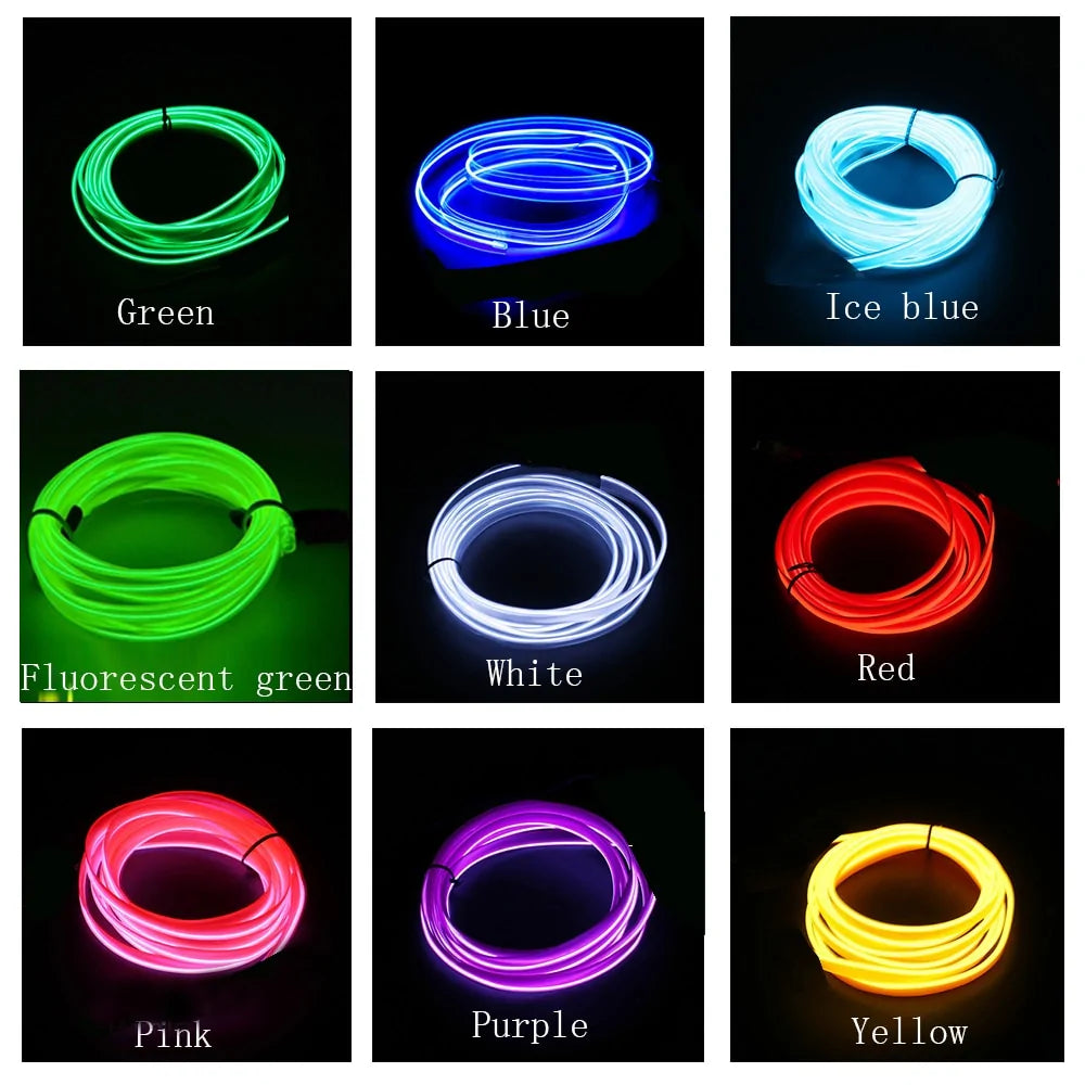 LED Ambient Lighting Strips for Dashboard