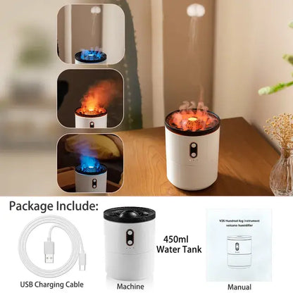 Volcano Fire Flames Humidifier