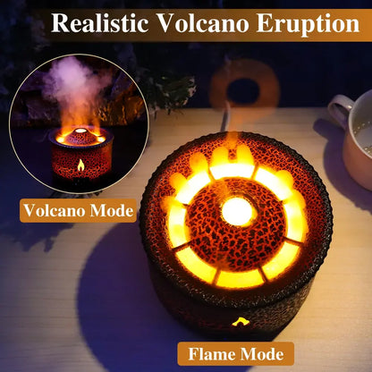 Volcano Fire Flames Humidifier